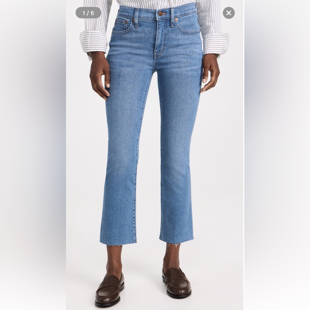 Madewell white denim size 24/25